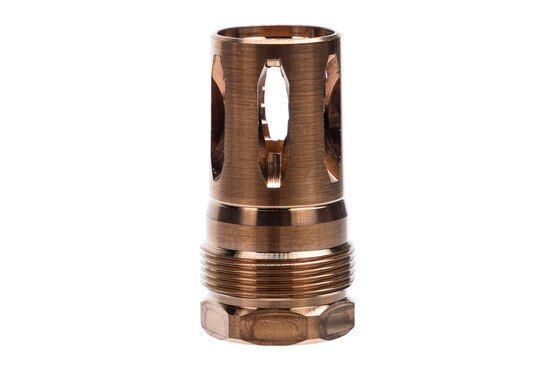 Rearden R2SHT QD muzzle device with wheat finish